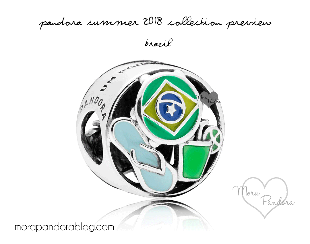 Pandora Summer 2018 Brazil charm