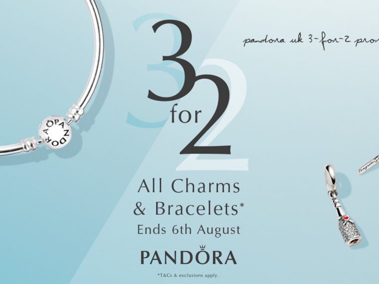 Pandora 2018 promotions UK