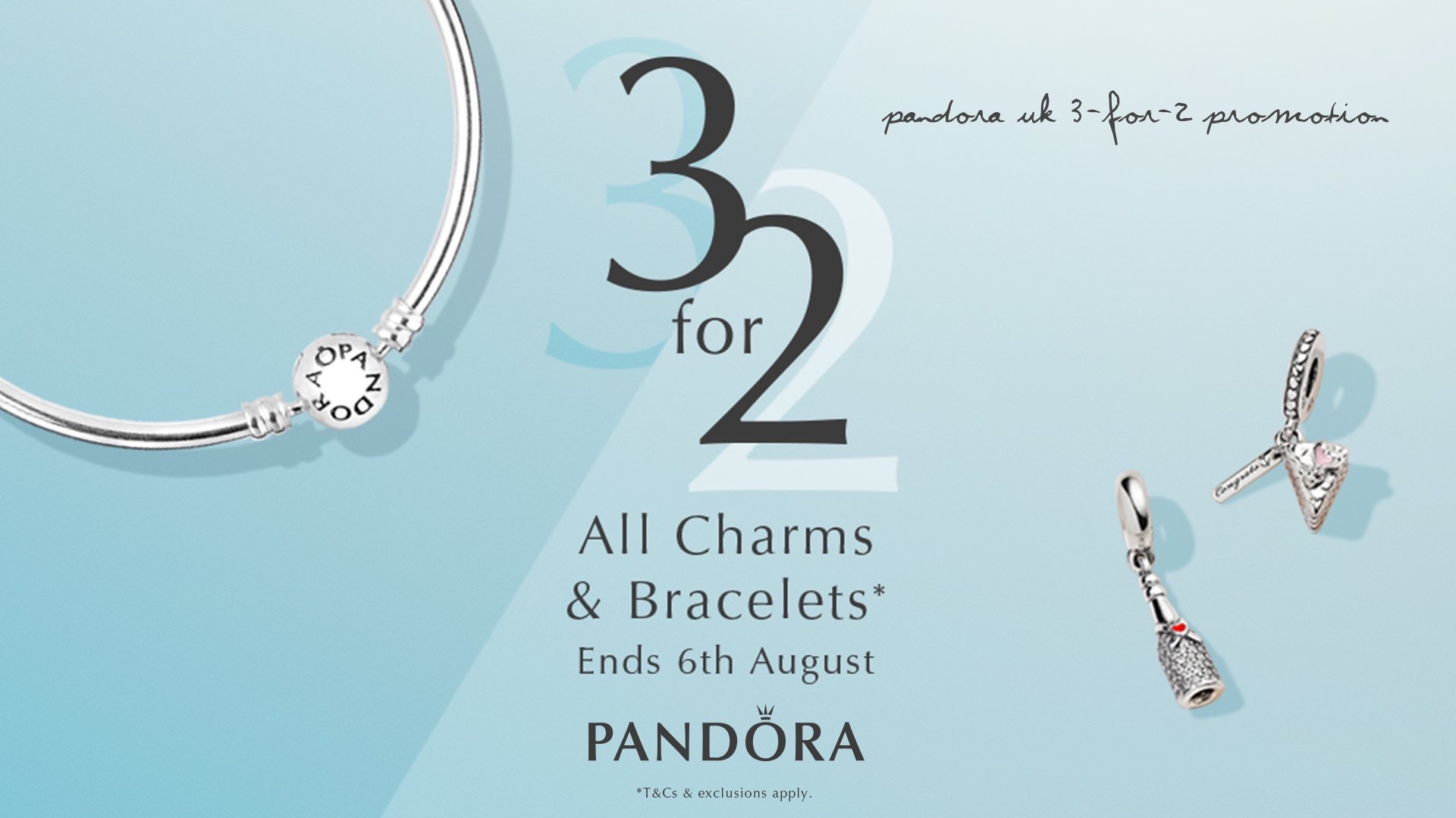 Overleve Jolly væv Promotion Alert: 3-for-2 on charms and bracelets for Pandora UK starts  tomorrow - Mora Pandora