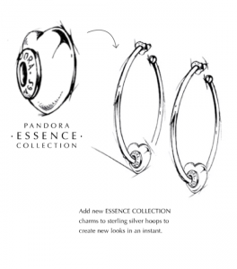 Pandora Essence earrings