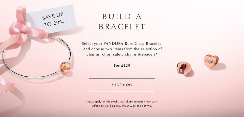 Pandora build a bracelet